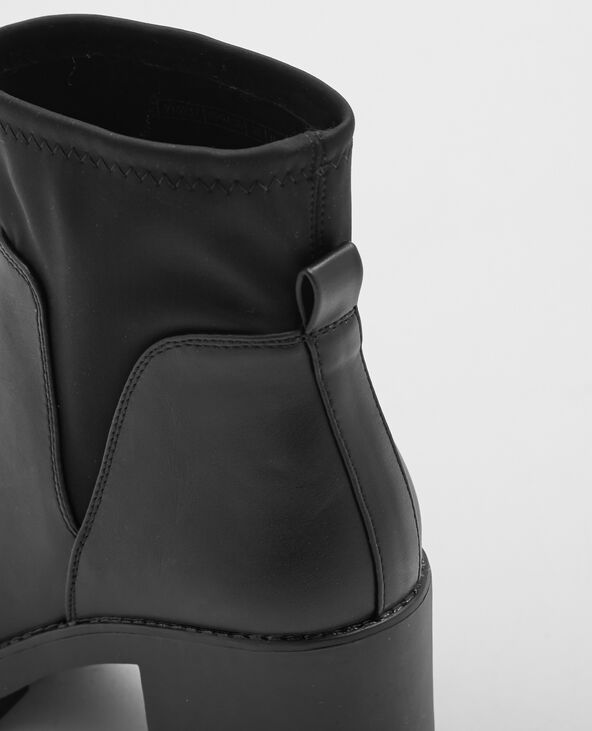 Boots à talons noir - Pimkie