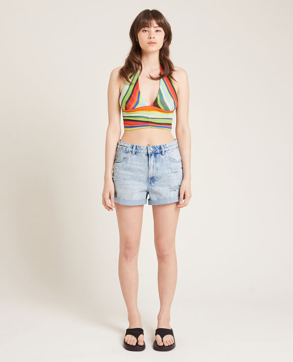 Short en jean bleu clair - Pimkie