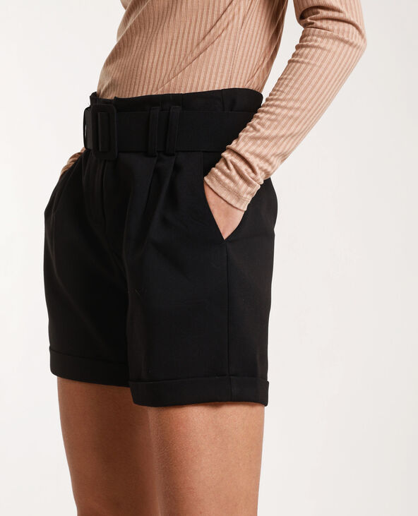 Short avec ceinture noir - Pimkie