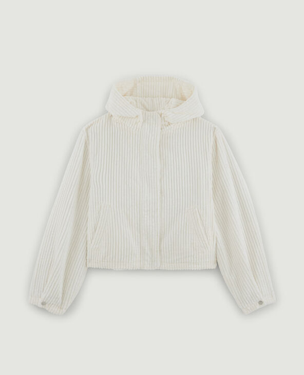 Blouson velours blanc - Pimkie