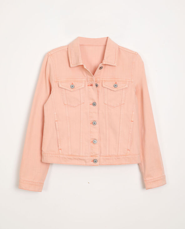 Veste en jean rose clair - Pimkie