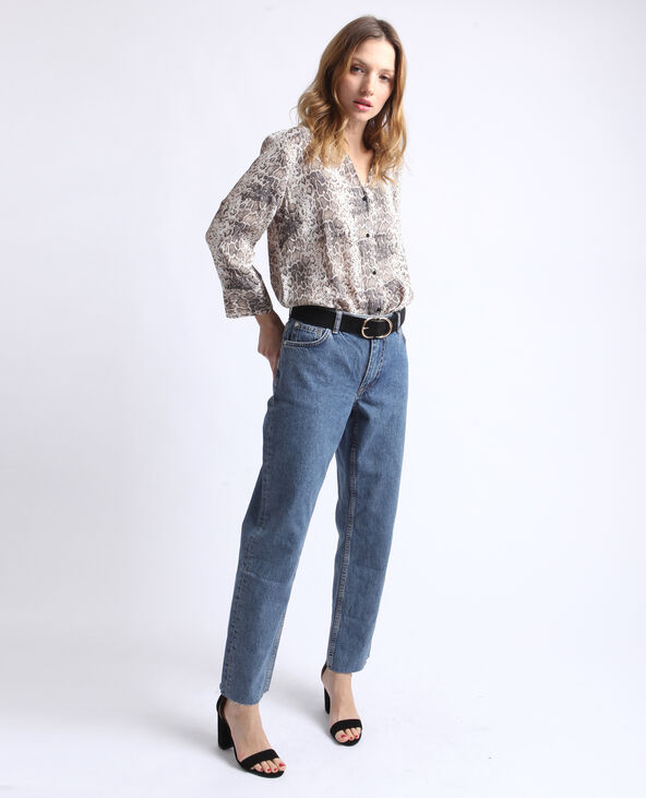 Chemise python blanc - Pimkie