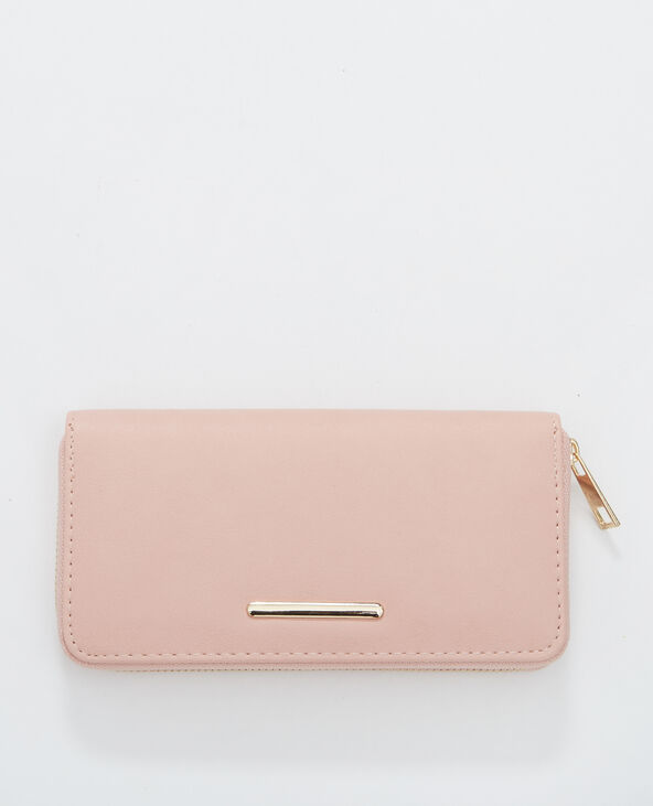 Portefeuille compagnon rose clair - Pimkie