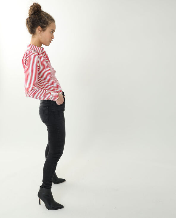 Chemise à épaulettes blanc - Pimkie