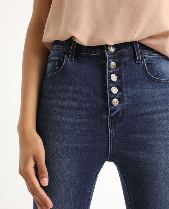 Jean skinny high waist bleu - Pimkie