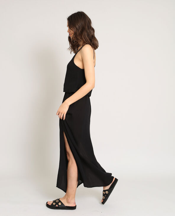 Robe longue noir - Pimkie