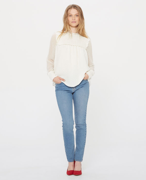 Jean slim taille haute bleu - Pimkie