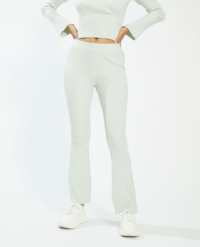 Pantalon côtelé vert clair - Pimkie
