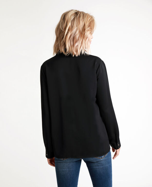 Chemise fluide noir - Pimkie