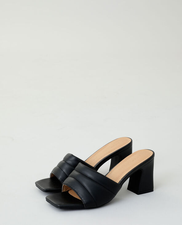Mules à talons noir - Pimkie