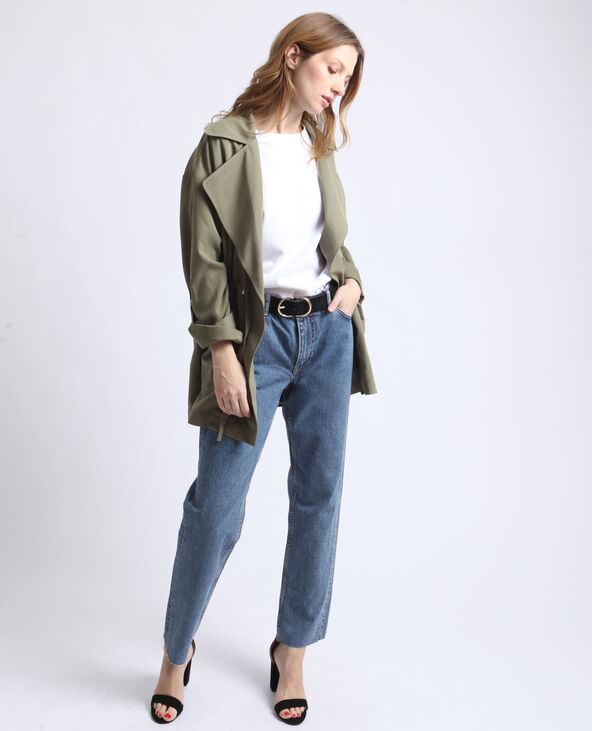 Veste fluide vert de gris - Pimkie