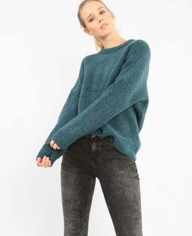 Pull chaud bleu foncé - Pimkie