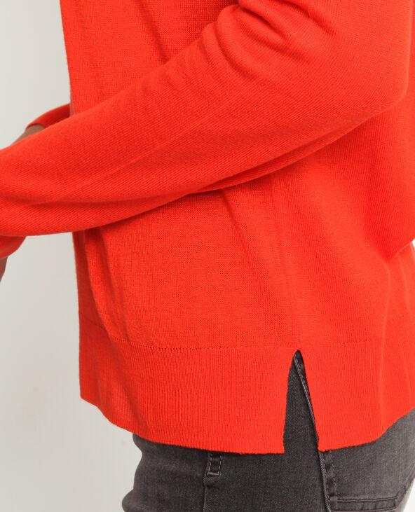 Pull fin orange - Pimkie