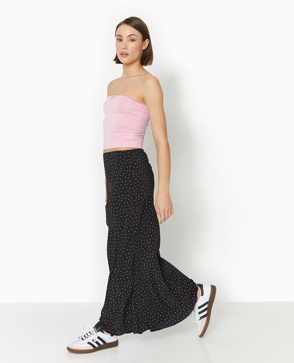 Top bustier avec petit nœud rose - Pimkie
