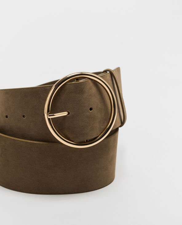 Ceinture large taupe - Pimkie