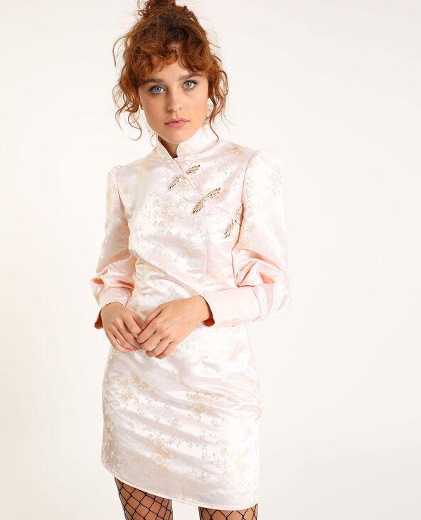Robe esprit asiatique beige - Pimkie