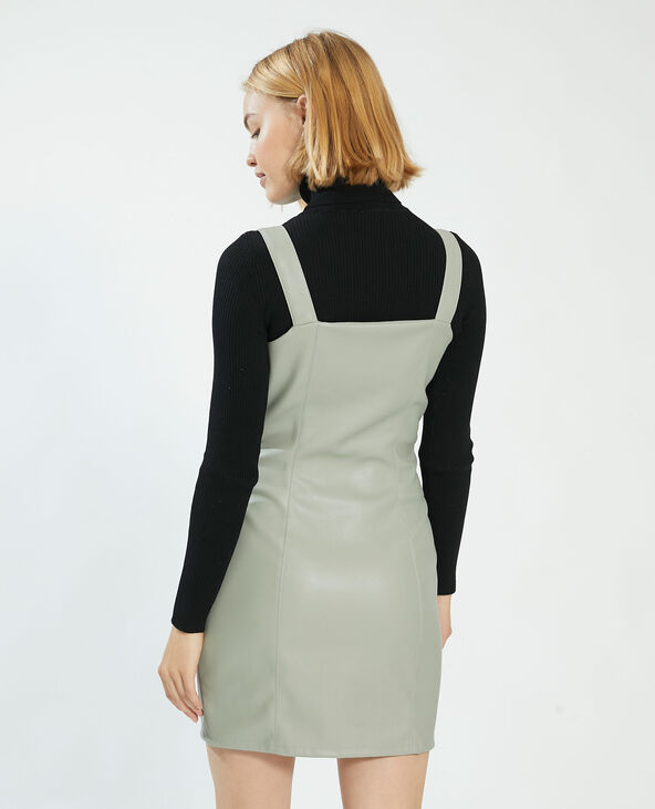 Robe salopette simili best sale