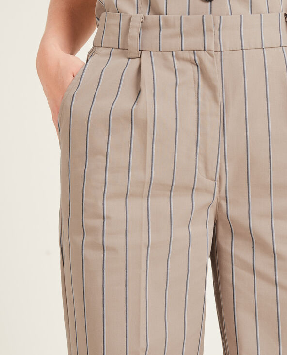 Pantalon wide leg SMALL blanc - Pimkie