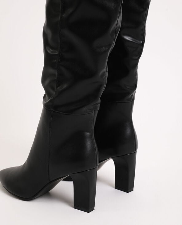 Bottes à talons noir - Pimkie