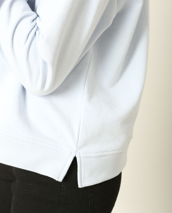 Sweat basique bleu - Pimkie