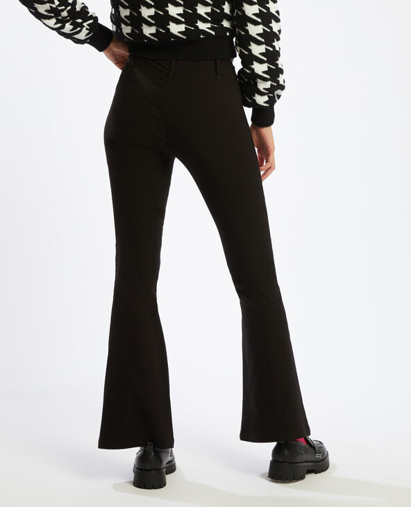 Pantalon évasé noir - Pimkie