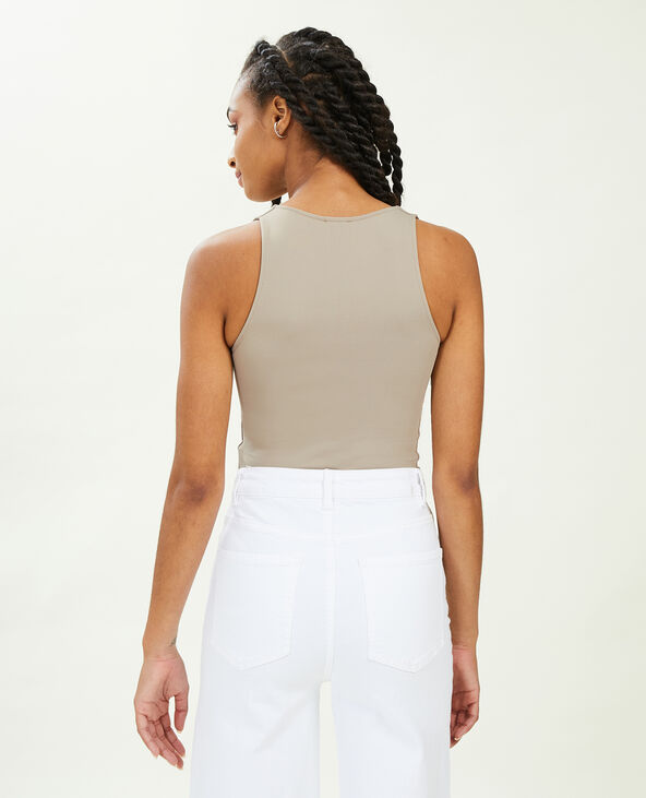 Body col V beige - Pimkie