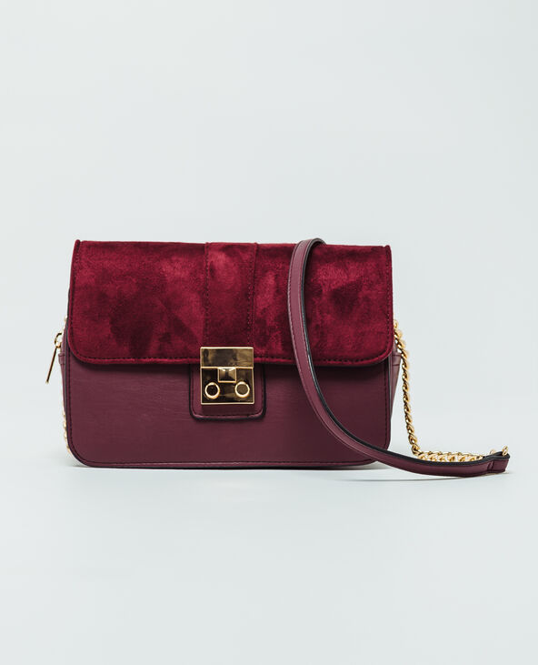 Petit sac boxy bordeaux - Pimkie