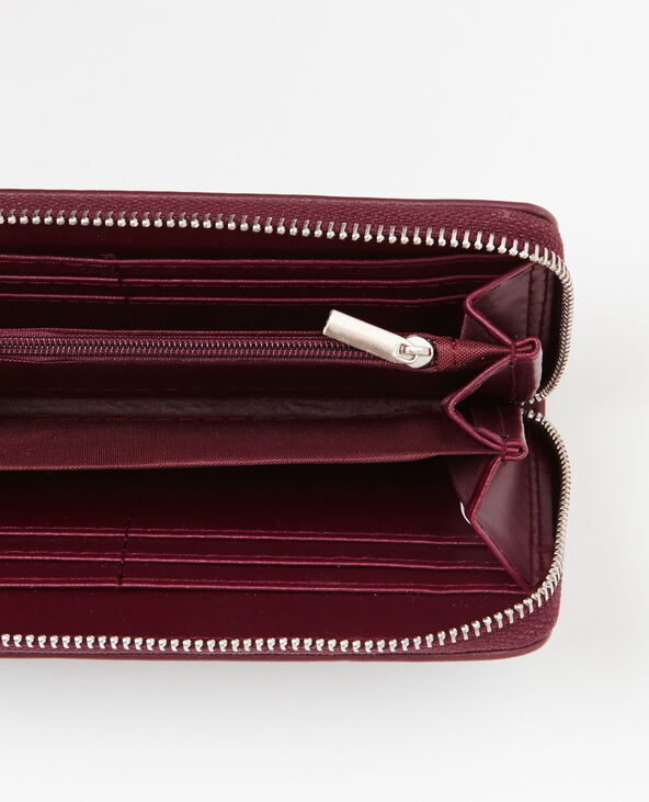 Portefeuille compagnon bordeaux - Pimkie