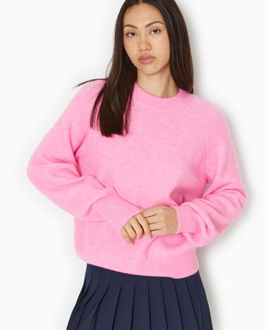 Pull Gilet Femme Maille Rose Violet Bleu Oversize Pimkie