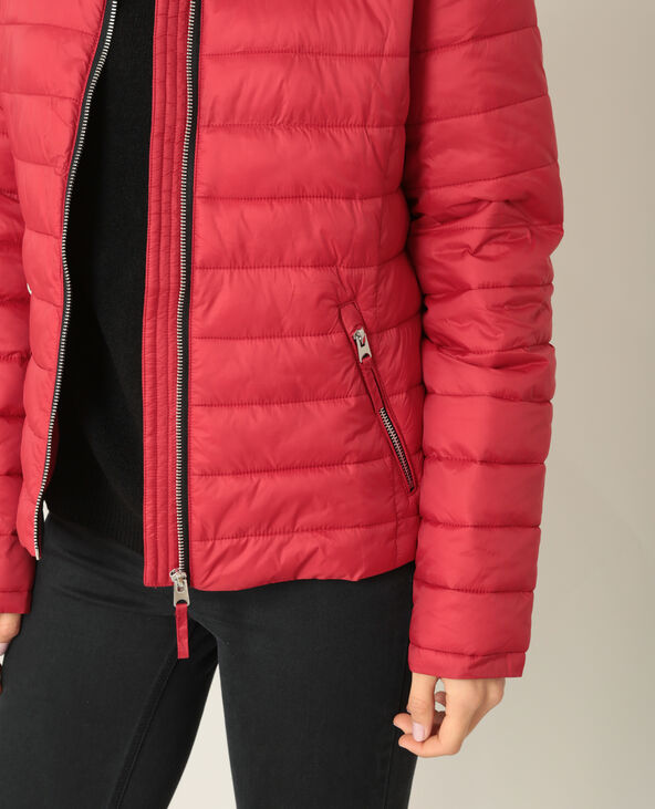 Doudoune fine rouge - Pimkie