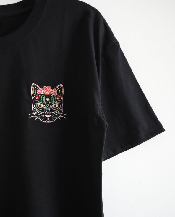 T-shirt chat noir - Pimkie