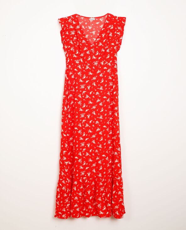 Robe longue a fleurs Pimkie