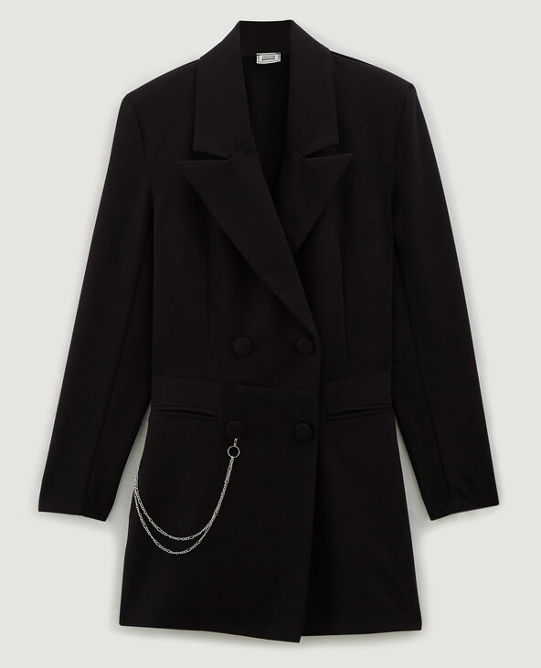 Combishort blazer noir - Pimkie