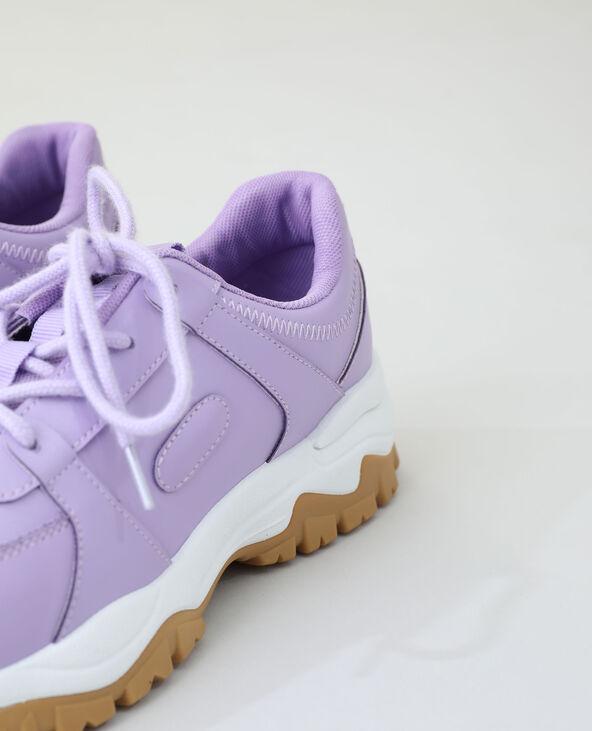 Baskets dad shoes lilas - Pimkie