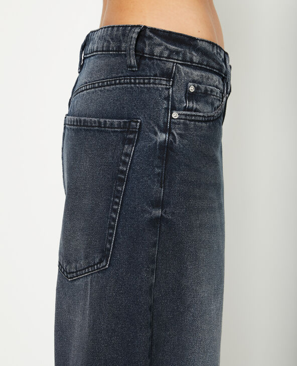 Jean baggy destroy taille basse bleu - Pimkie