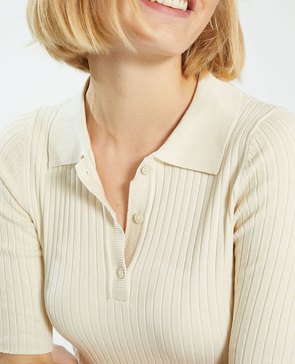 Robe polo beige - Pimkie