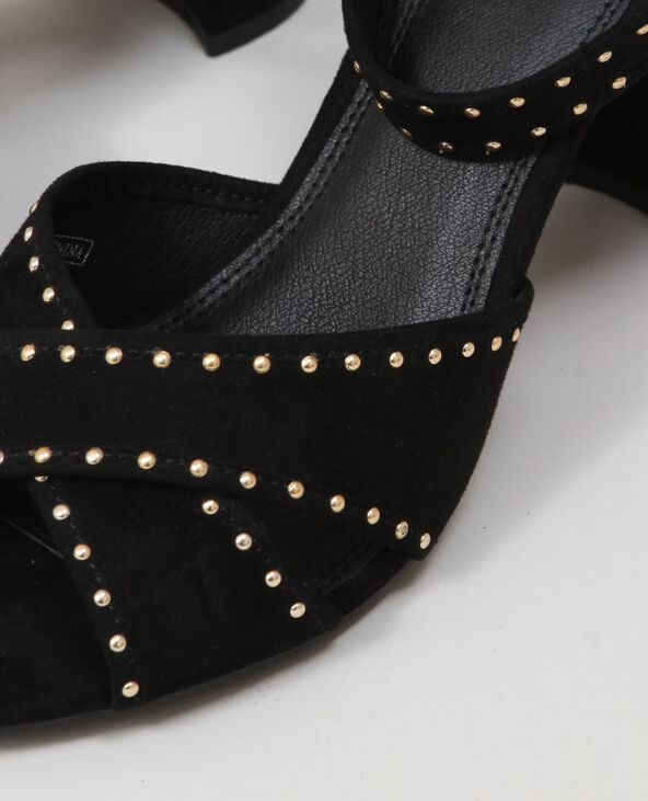 Sandales à clous noir - Pimkie