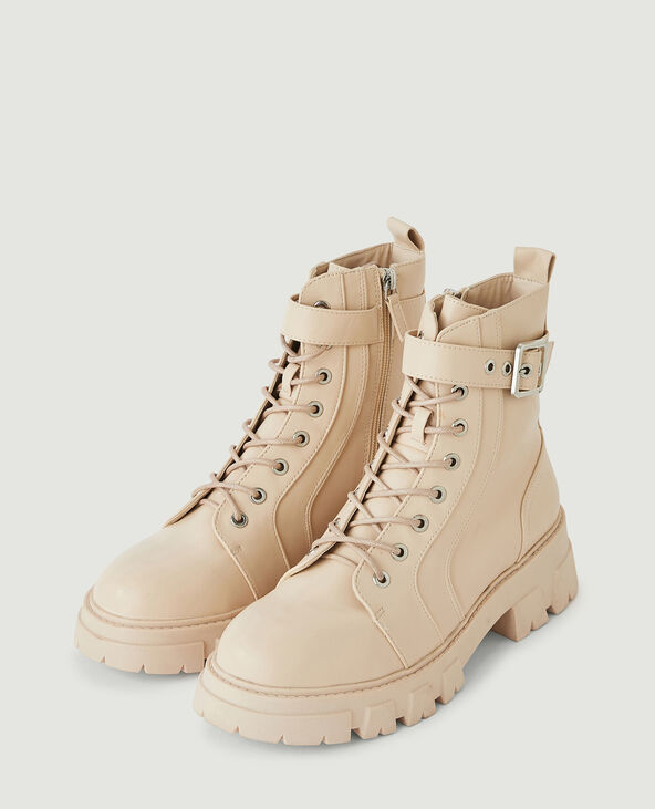 Boots clearance simili cuir