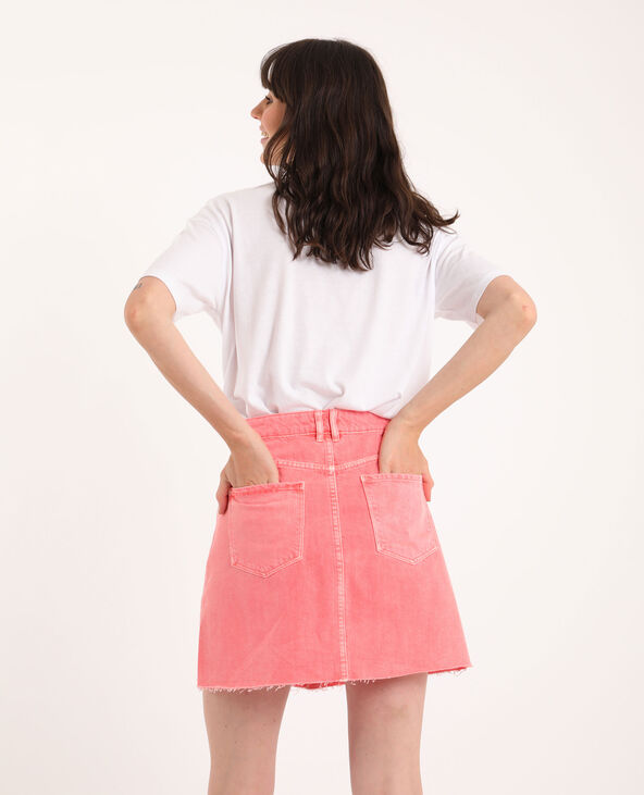 T-shirt chat blanc - Pimkie
