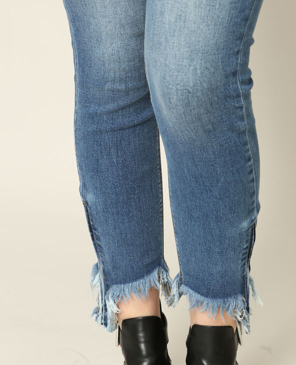 Jean skinny taille haute bleu marine - Pimkie