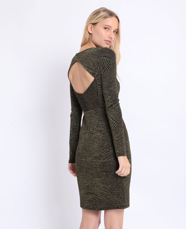Robe à dos ouvert doré - Pimkie