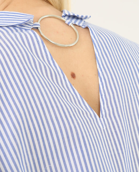 Chemise rayée blanc - Pimkie