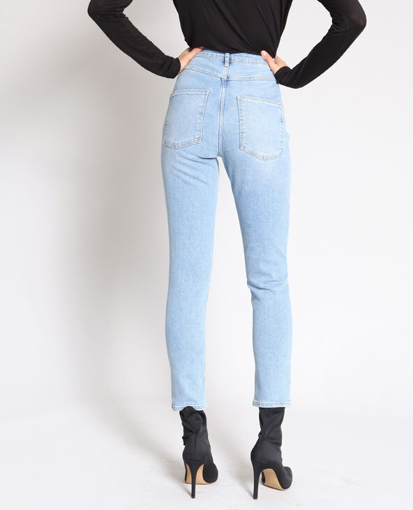 Jean slim taille haute bleu - Pimkie