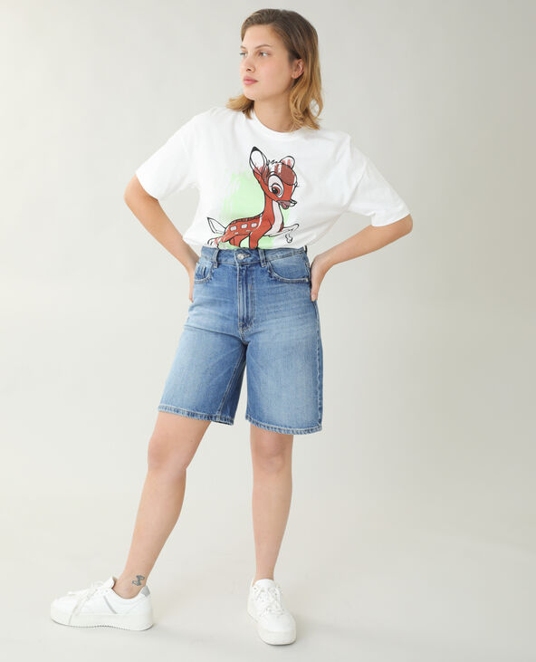 T-shirt ample Bambi écru - Pimkie