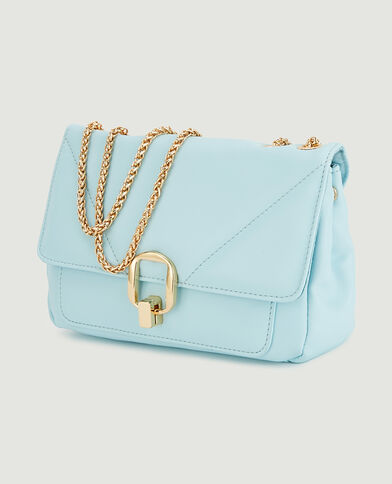 Sac pochette avec chaines bleu - Pimkie