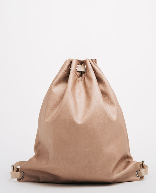 Sac à dos métallisé cuivré - Pimkie