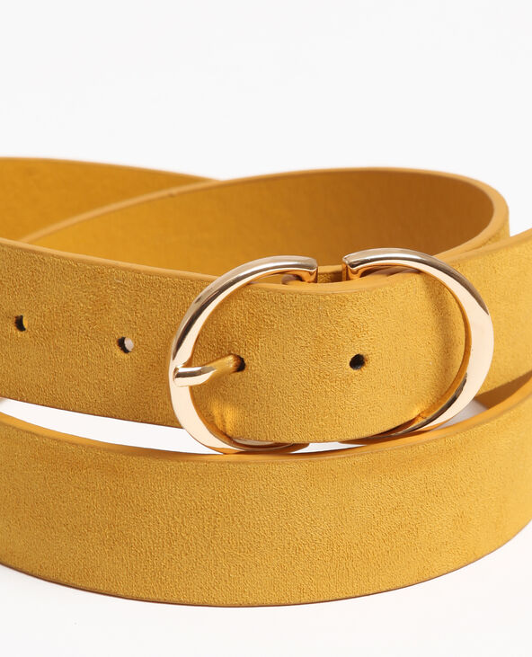 Ceinture jaune jaune ocre - Pimkie
