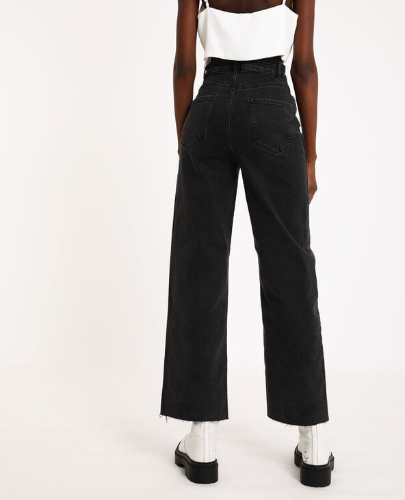 Jean wide leg noir - Pimkie