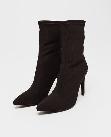 Boots à talons aiguilles noir - Pimkie