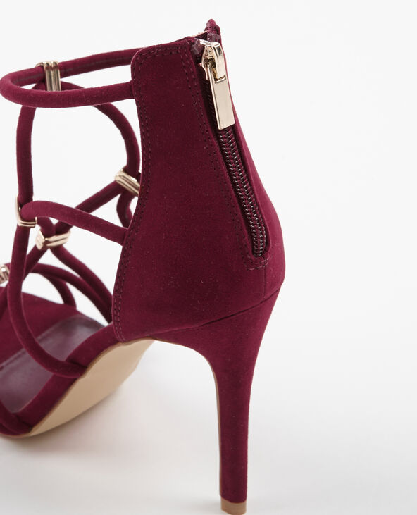 Sandales à talons violet - Pimkie